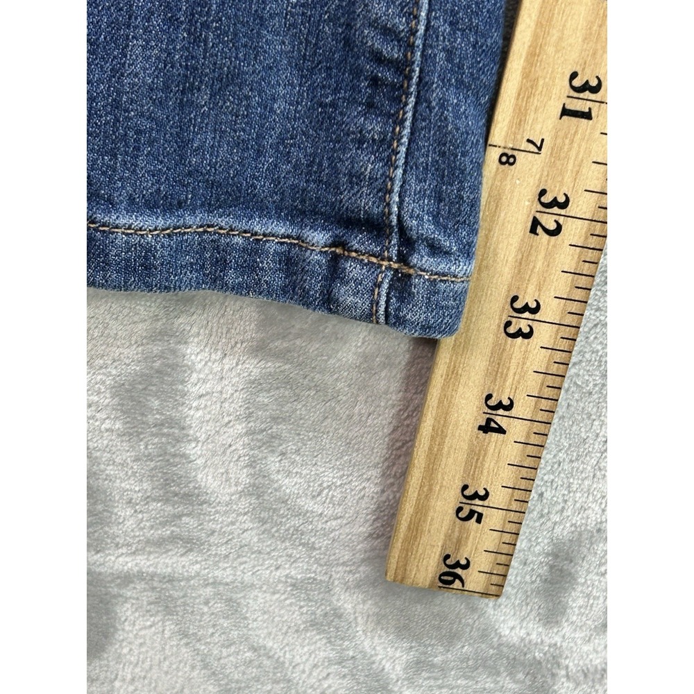 J.J. Joes Jean Women Sz 28 Bootcut Amana Whiskered Western Cowgirl Boho Mid Rise - Picture 11 of 13